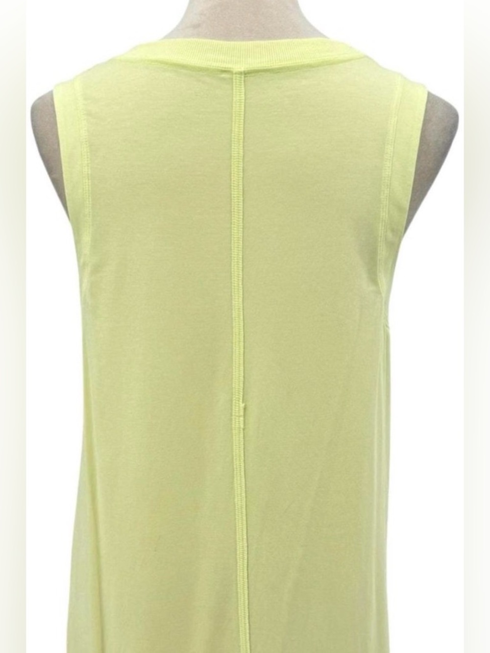 Lululemon All Yours Crispin Green Neon Yellow Sleeveless
Maxi Tank Dress NWOT - Picture 5 of 7